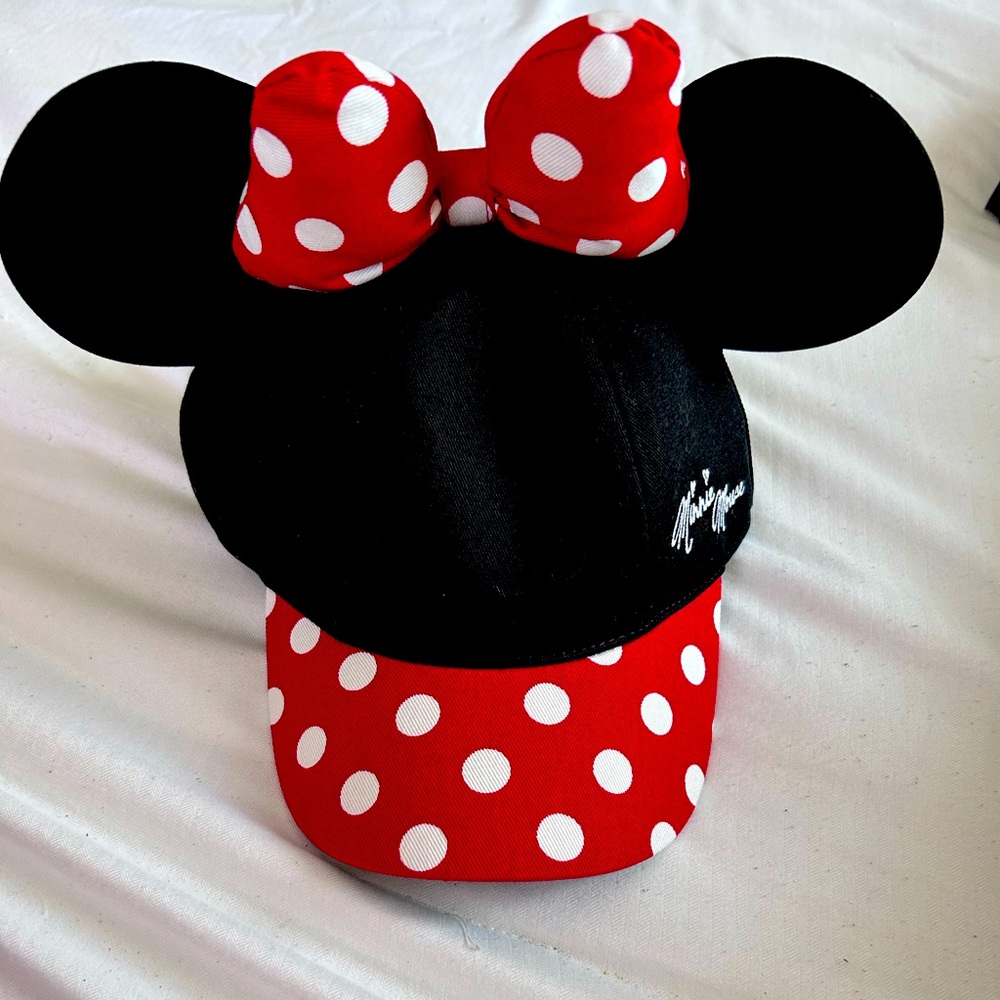 Genuine Disney Park Youth Minnie Mouse Hat